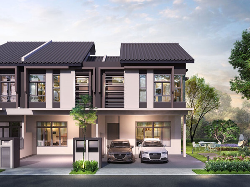 185 Units 2-Storey Terrace House | Steel Supplier Johor Bahru (JB) | Building Material Supplier Johor Bahru (JB)